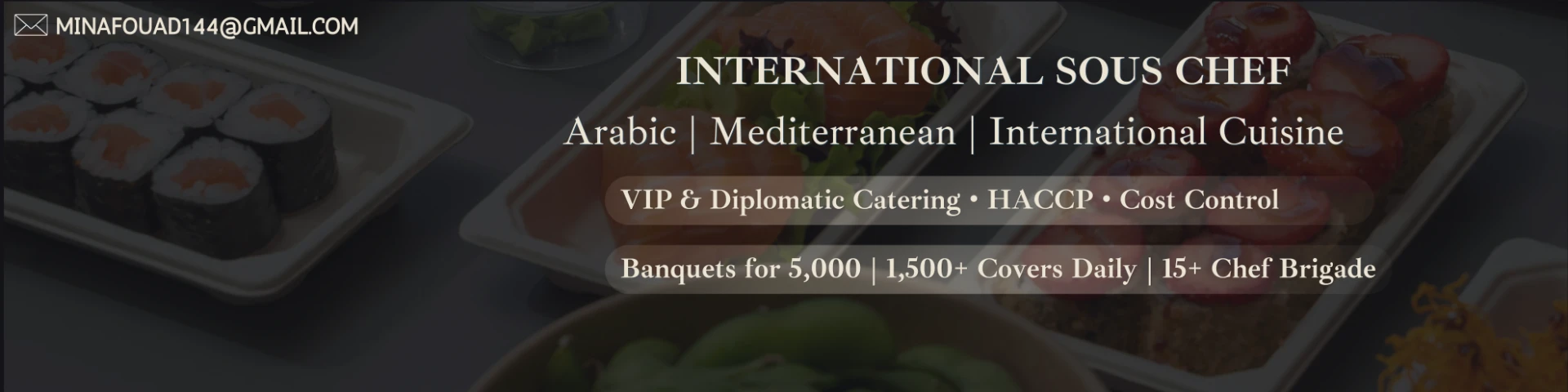 Mina: Cuisine and expertise