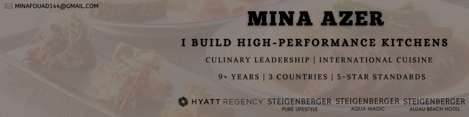 Mina: Culinary leadership